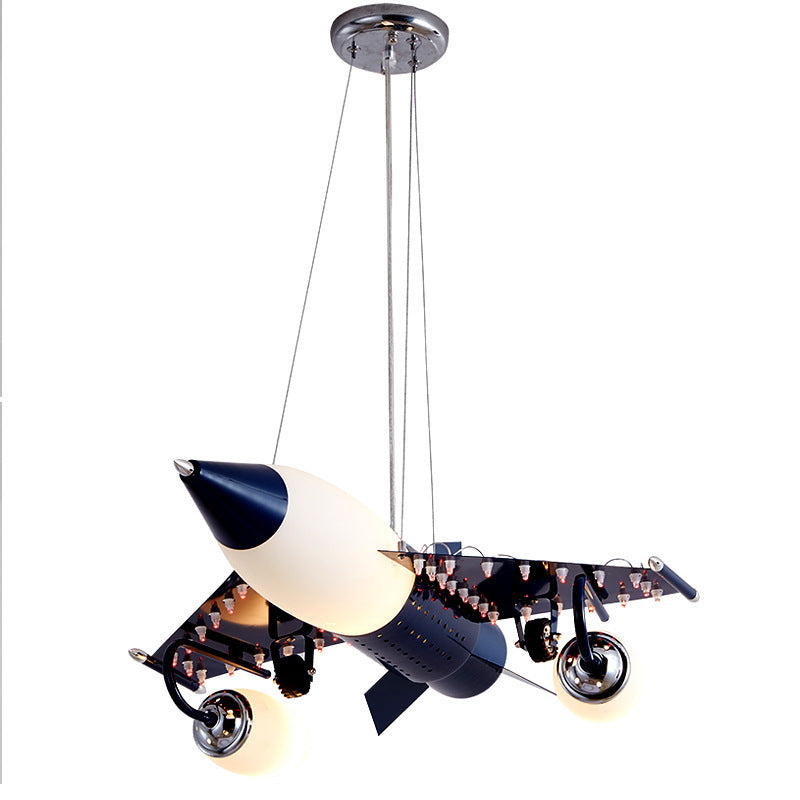 Fighter Living Room Chandelier Creative Children's Dining Room