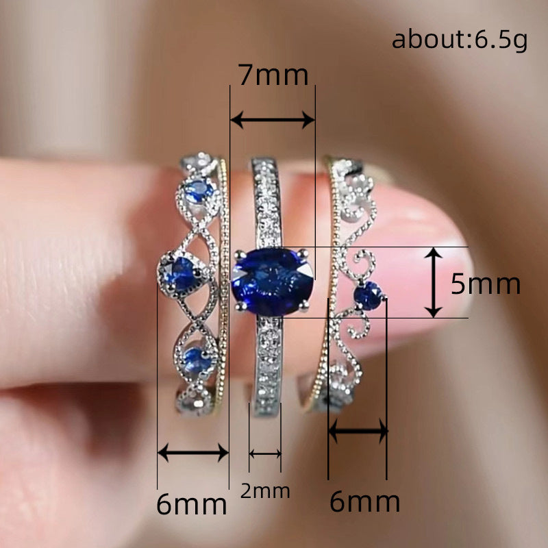 Three-Piece Royal Ring Temperament Court