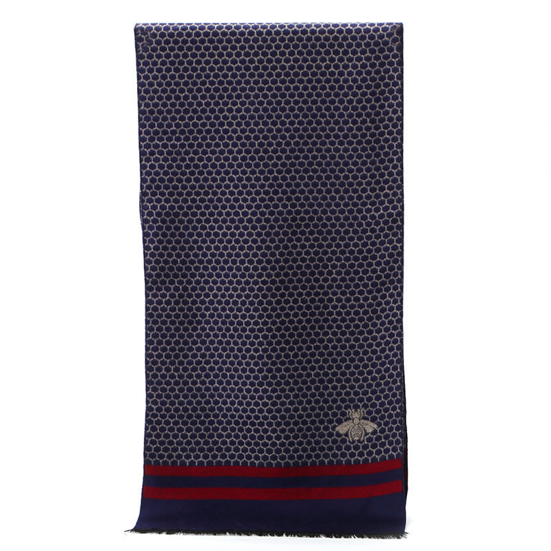 Fashion  Luxury  Cotton Mens Shawl