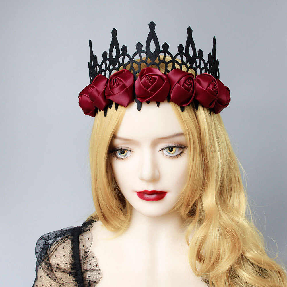 Witch Witch Halloween Supplies Baroque King Crown