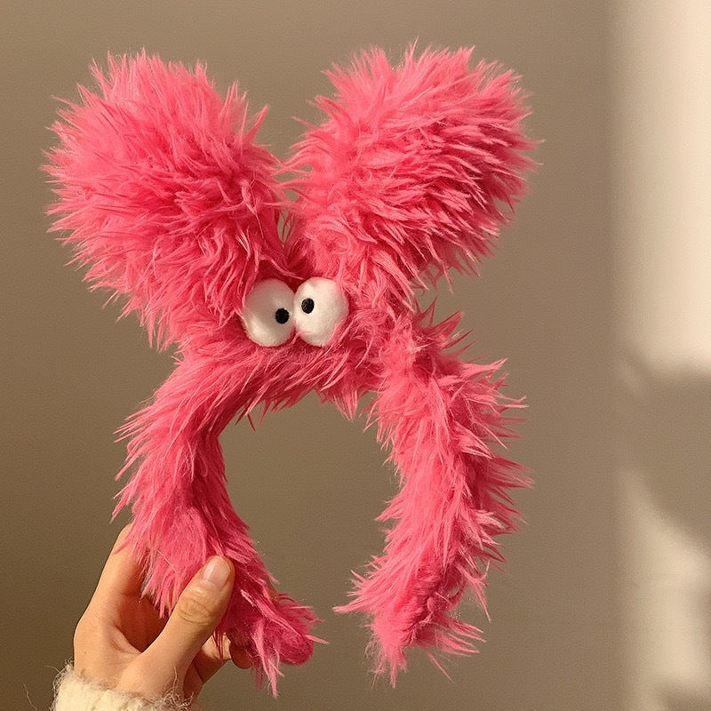 Cute Face Wash Hair Bands Female Cartoon Headwear Hair Band Headband Apply