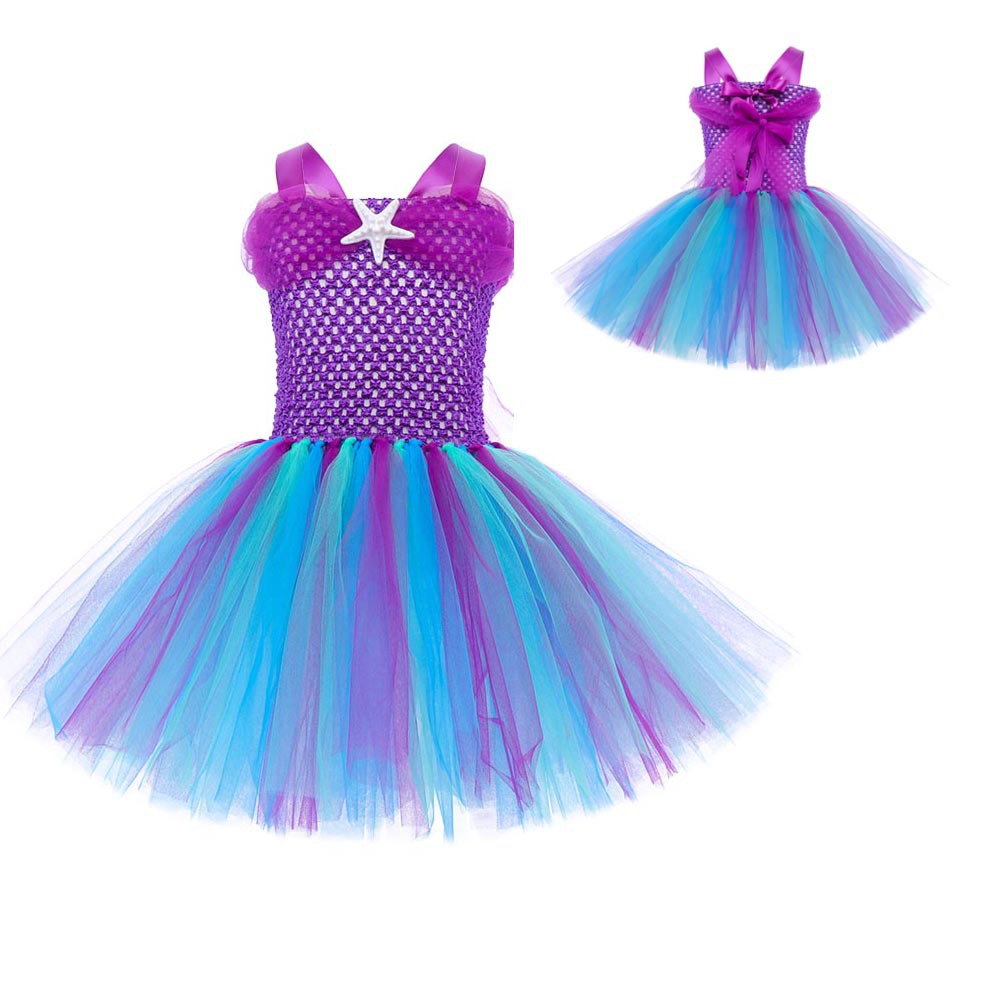 Mermaid Princess Dress Dance Costume