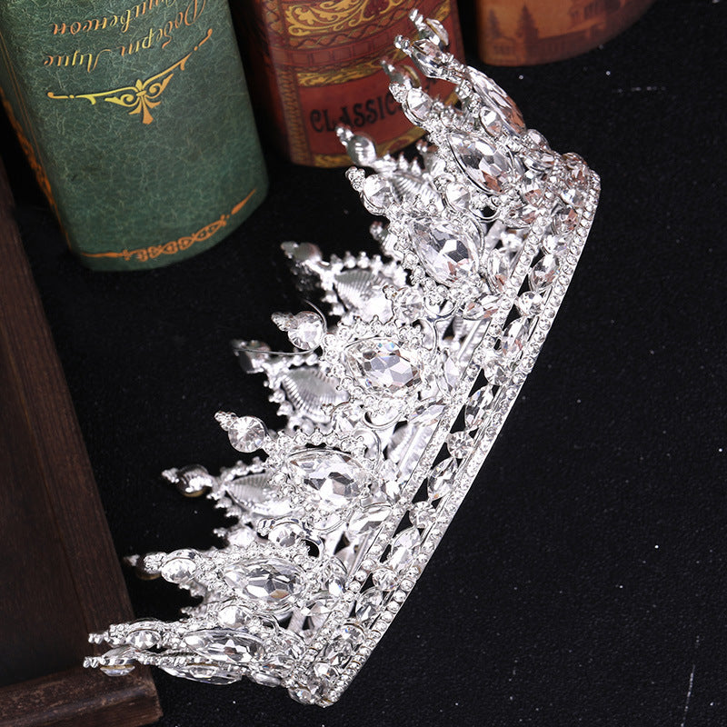 Fashion Alloy Color Crystal Bridal Crown