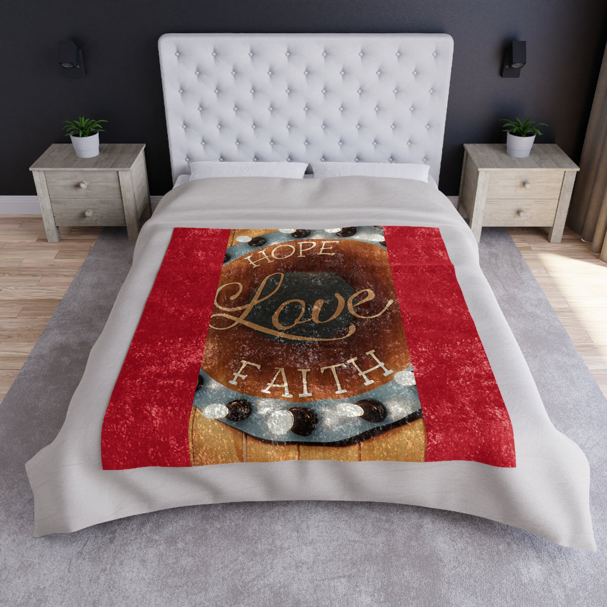 Crushed Velvet Blanket