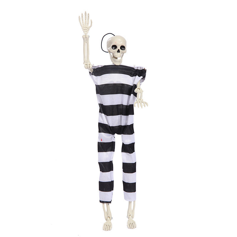 Halloween Skull Fish-Skeleton Hanger 80cm Simulation