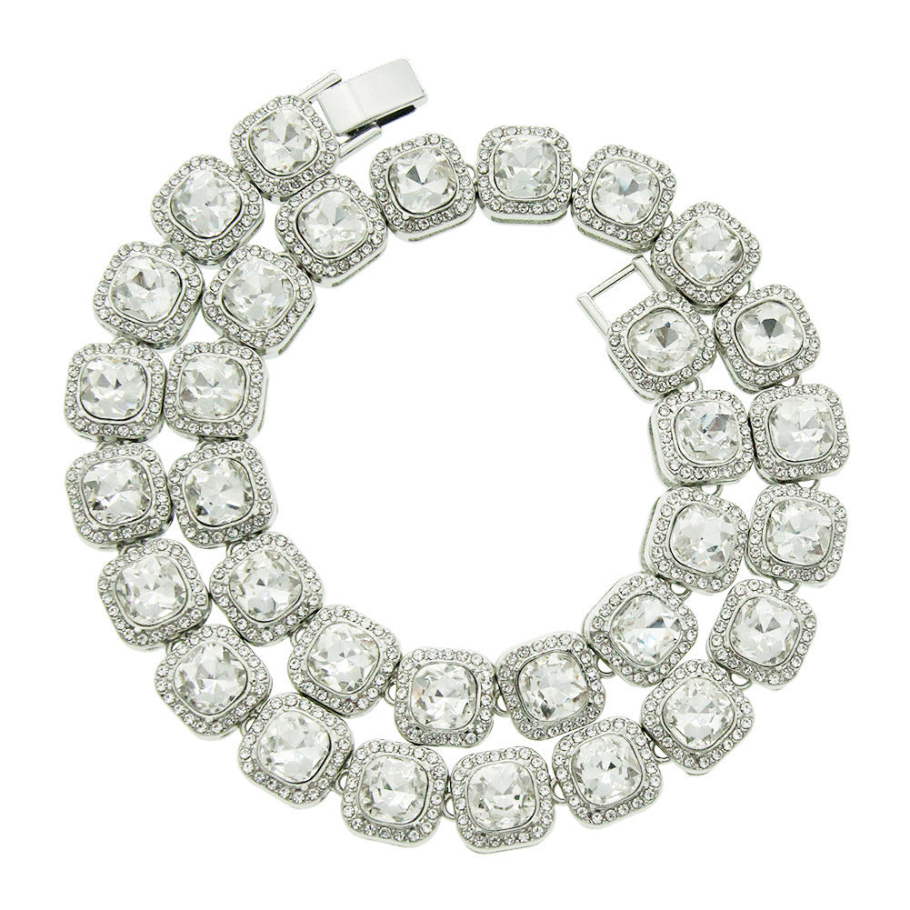 Hipster Punk Flamboyant Accessories Decorated Cuban Chain