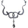 New Medusa Snake Necklace Jewelry Girl