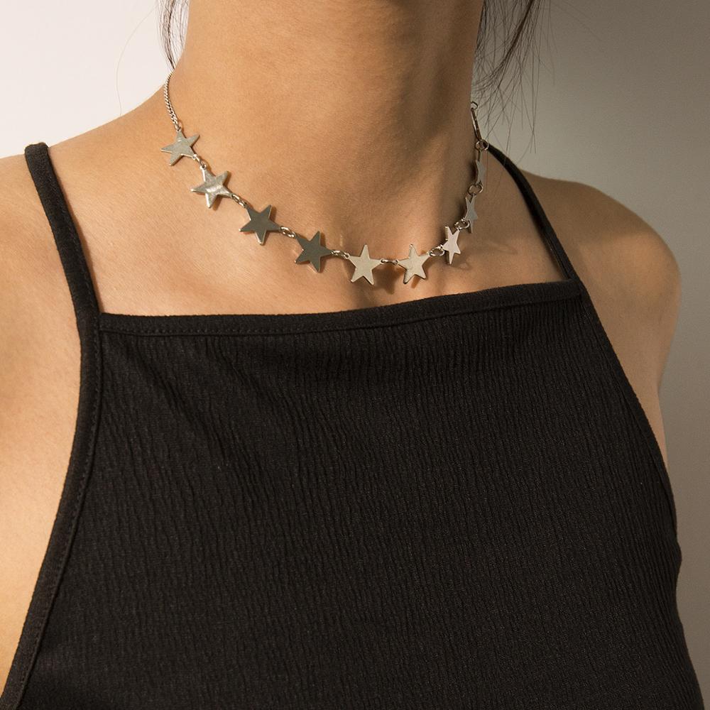 Vintage Multi-Layered Love Heart Boho Pendant Choker Necklace