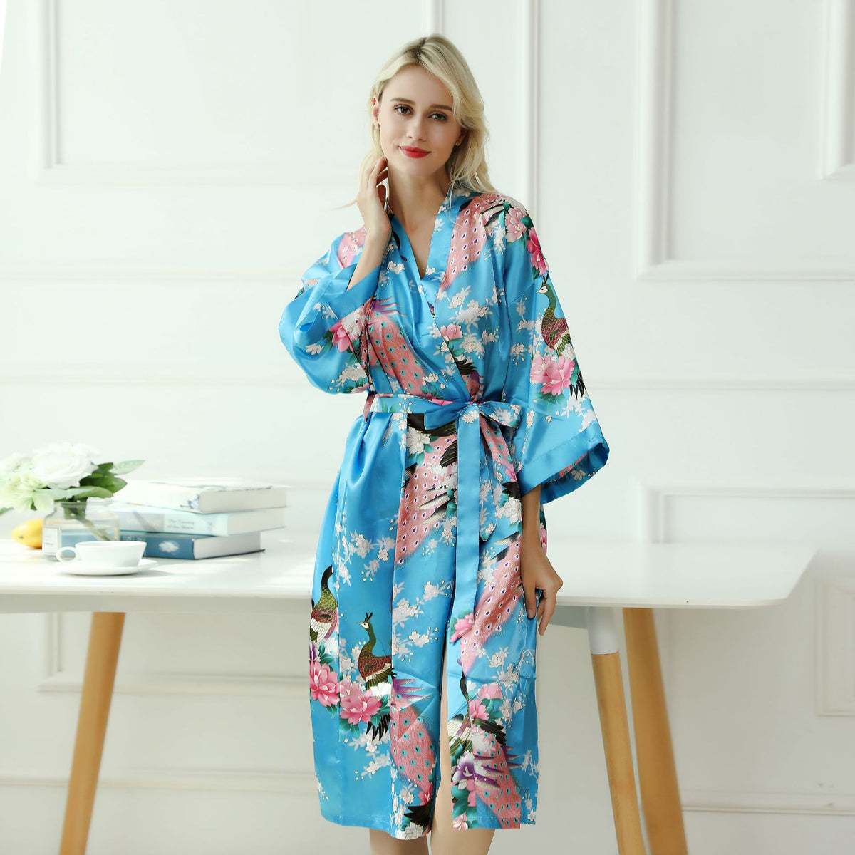 Peacock Pattern Pajamas