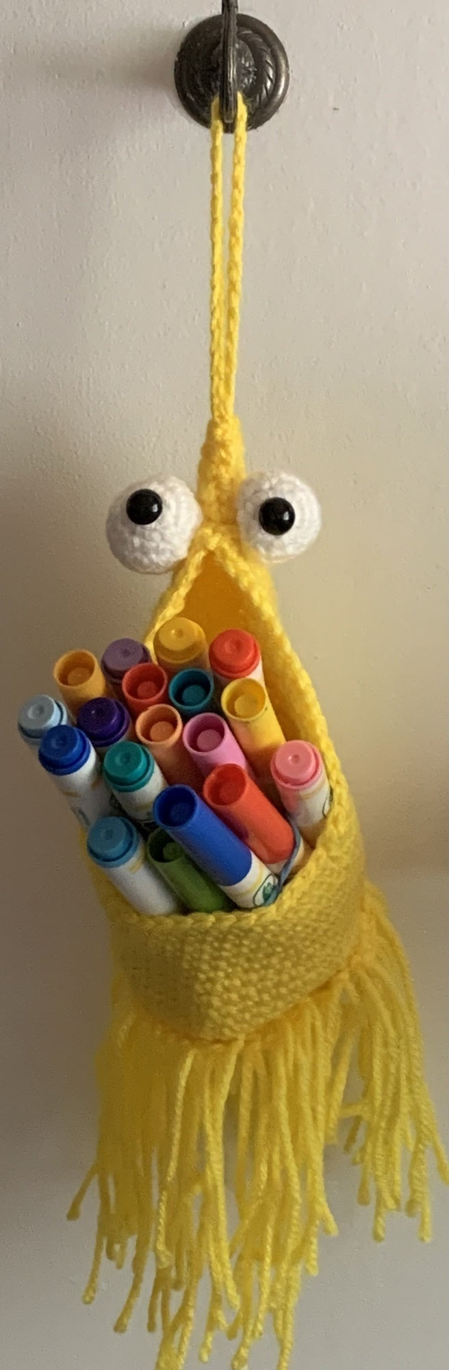 Hand Crochet Wall Storage Bag
