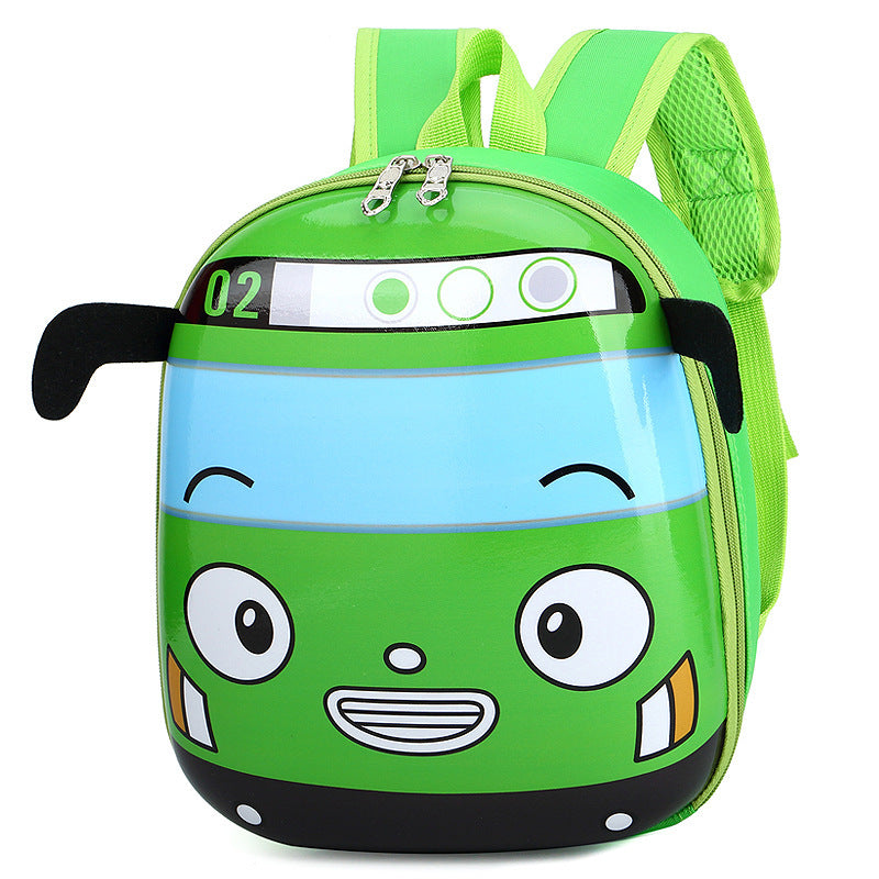Cartoon Cute Car School Bag