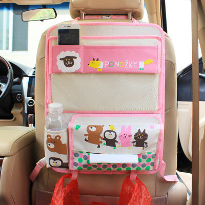 Cute Shopping Car Dining Table Hanging Bag