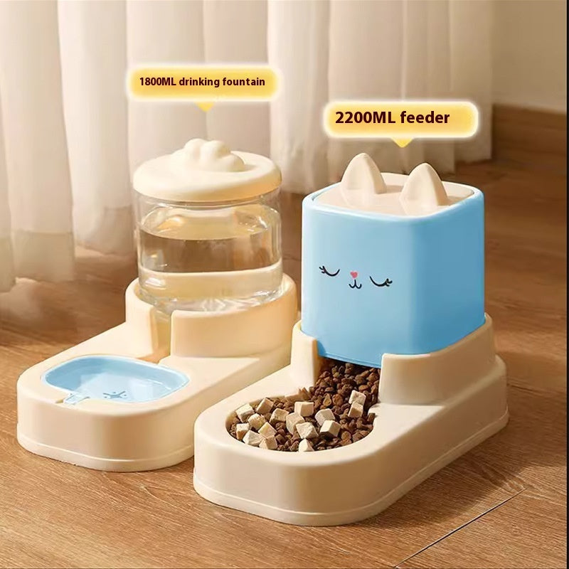 Water Dispenser Cat Food Automatic Feeder