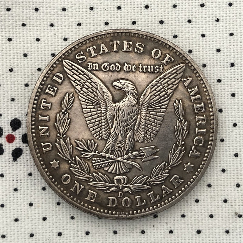 American Morgan Tramp Coin Antique Silver Dollar