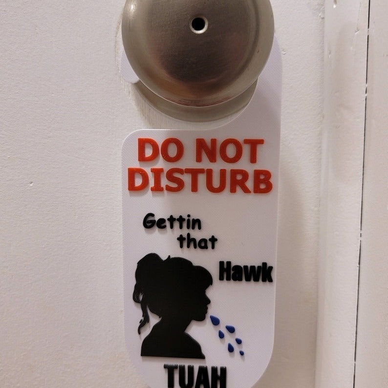Do Not Disturb Door Plate Home