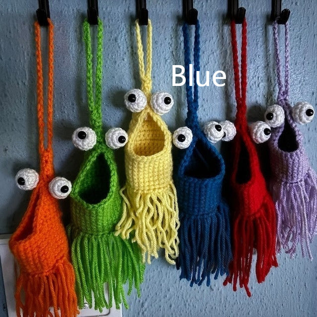 Hand Crochet Wall Storage Bag