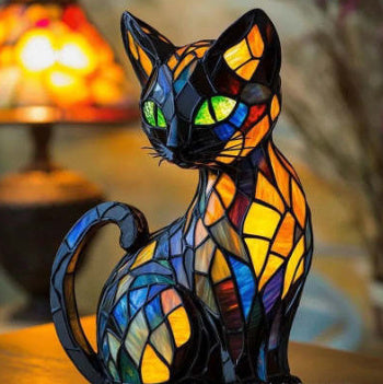 Resin Statue Led Light Ornaments