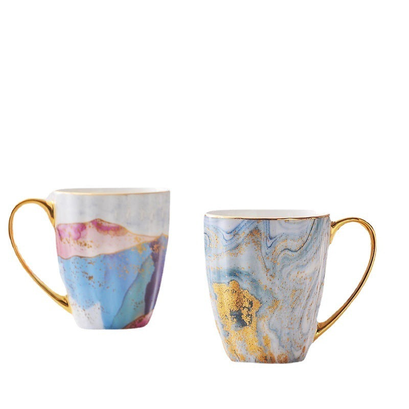 Bone China Cup Creative Couple Bone China Mug
