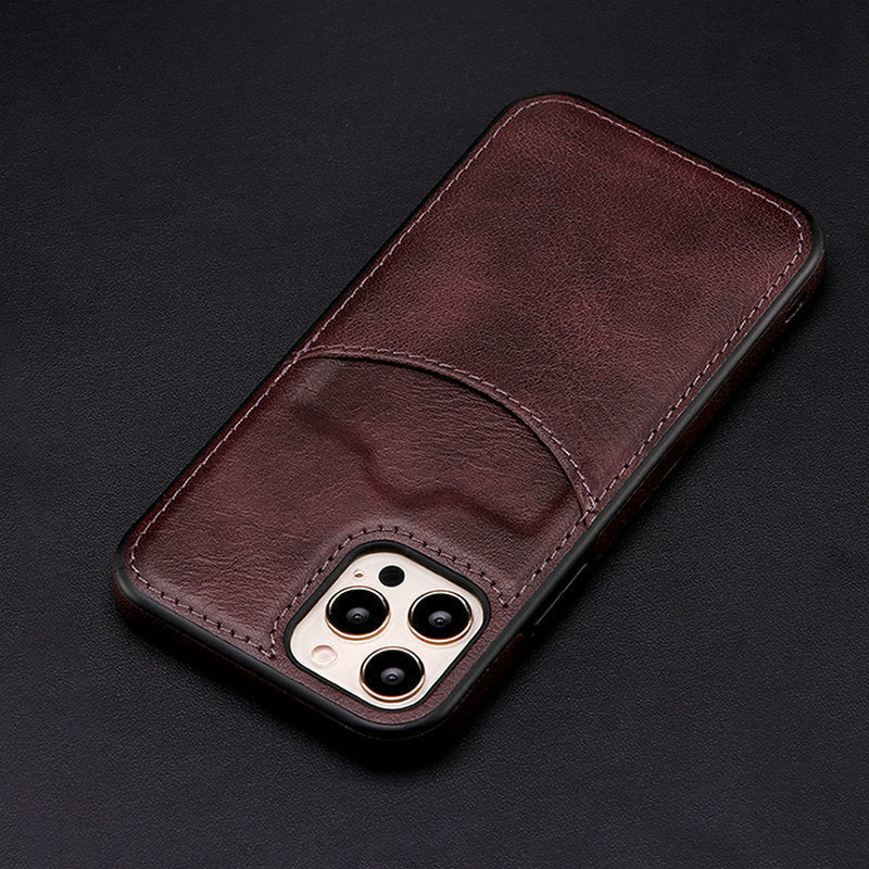 All-Inclusive Plain Leather Fall Protection Case