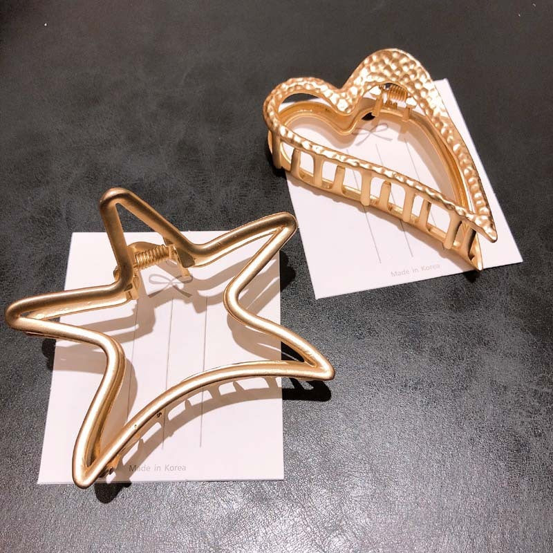 Cute Cat Hollow Hair Clips