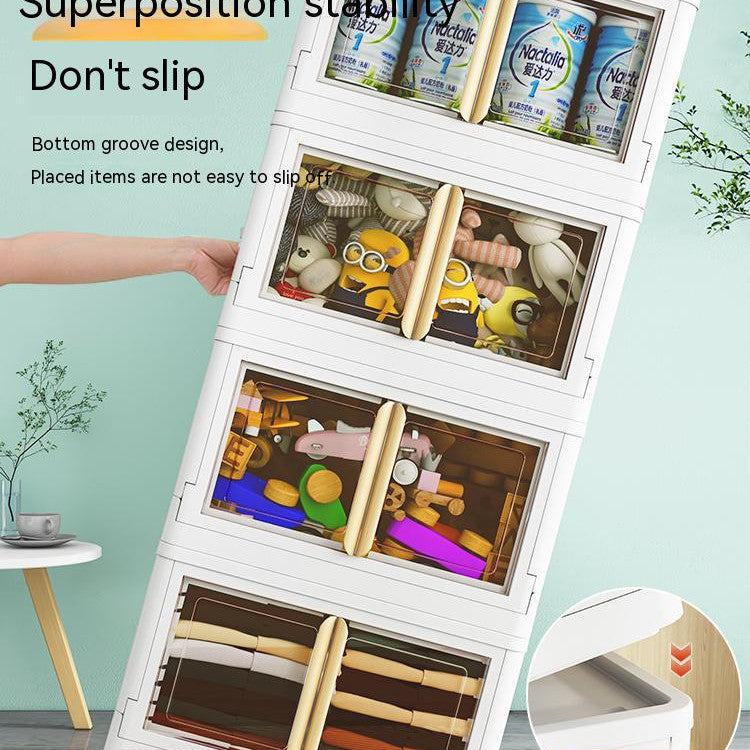 Toy Snack Transparent Folding Storage Box