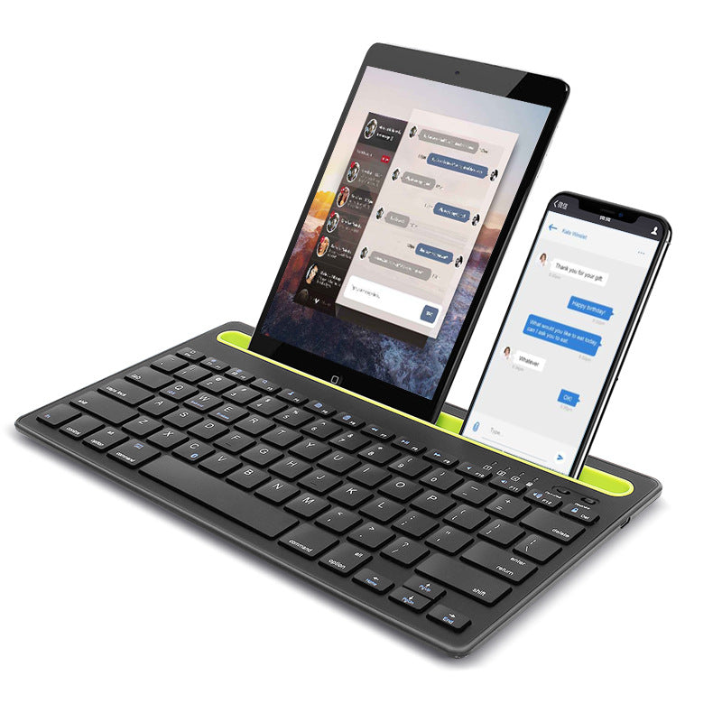 Mobile Phone Desktop Computer Charging Wireless Bluetooth Keyboard