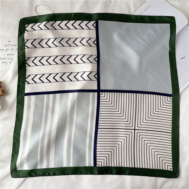 Luxury Wind Square 70cm Thin AutumnWinter Scarf