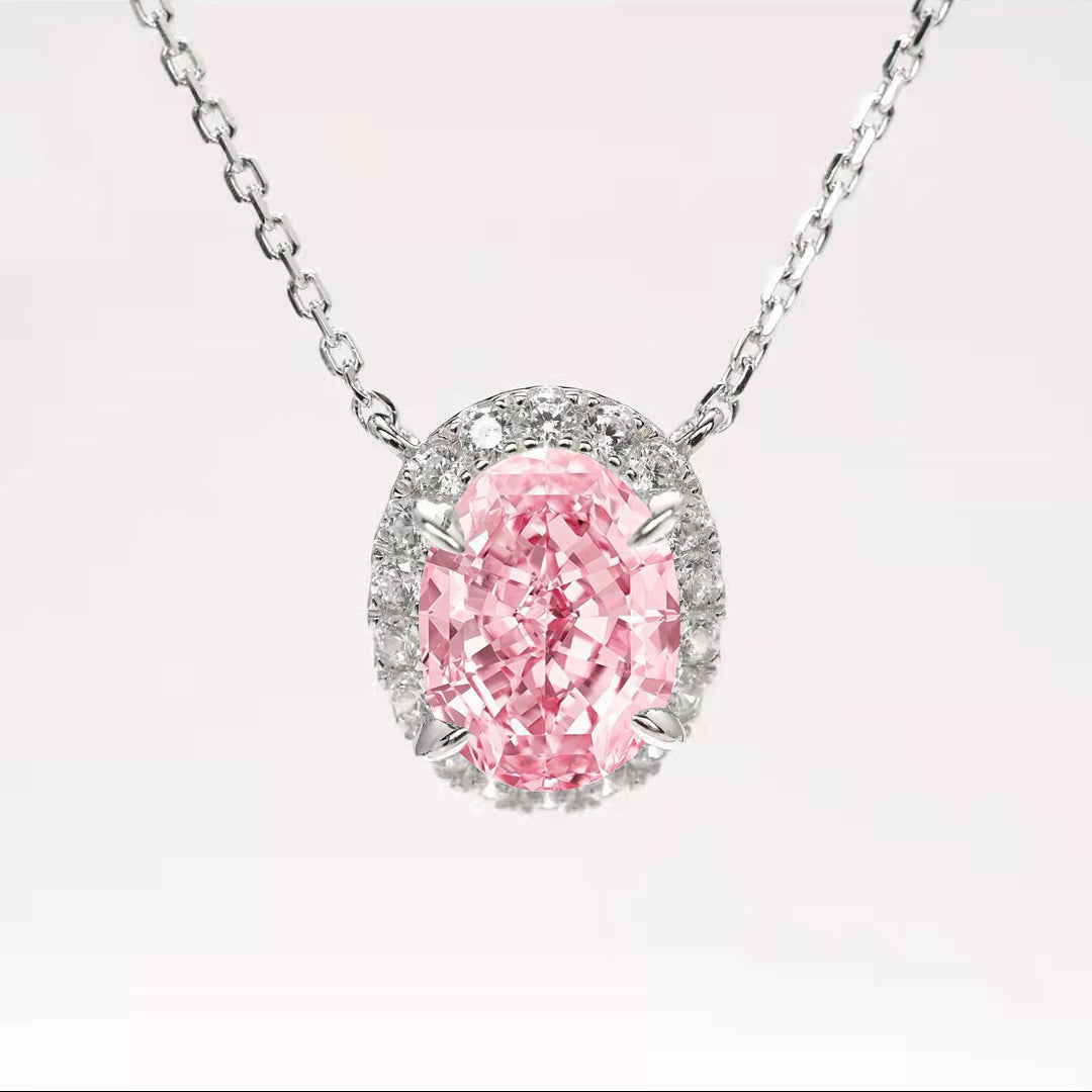 Artificial Yellow Diamond Argyle Diamond Pendant