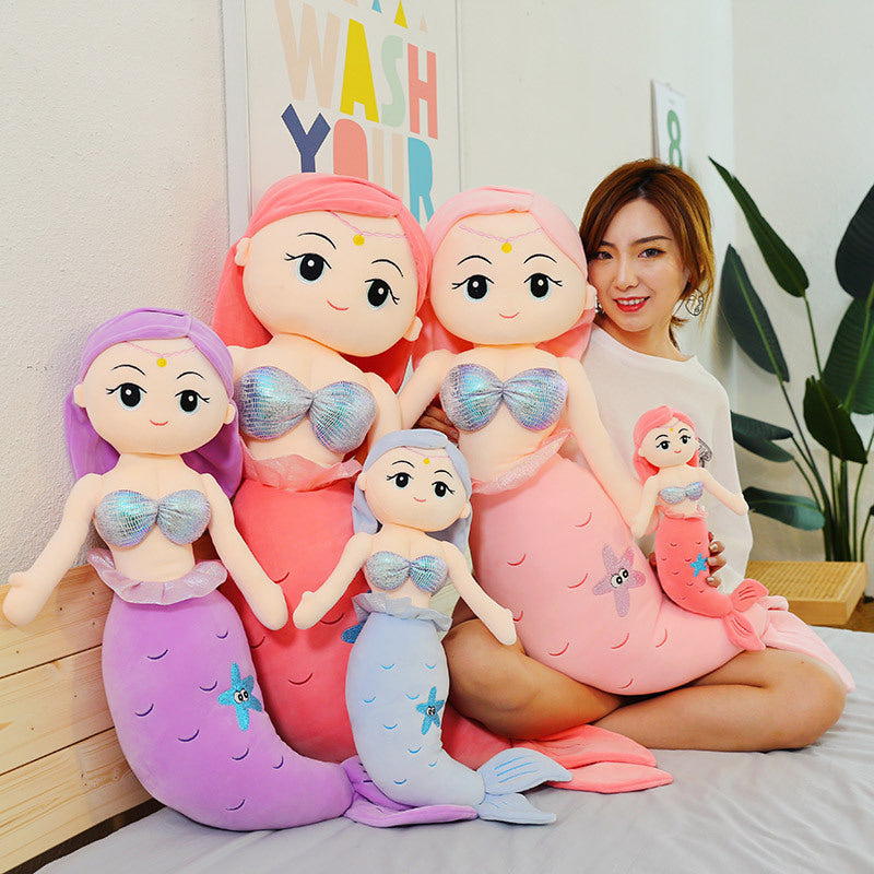 Stuffed Mermaid Doll