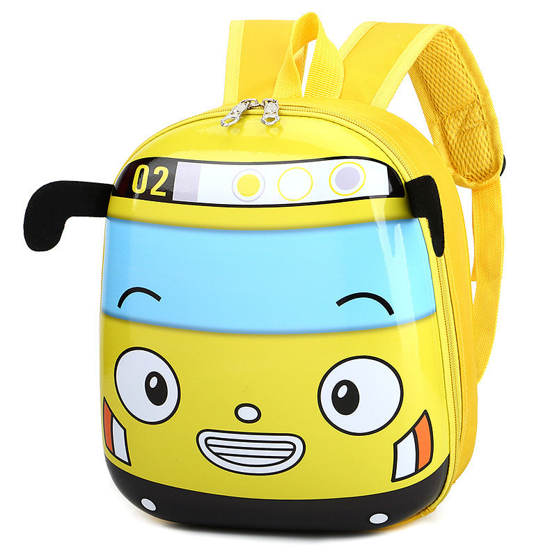 Cartoon Cute Car School Bag