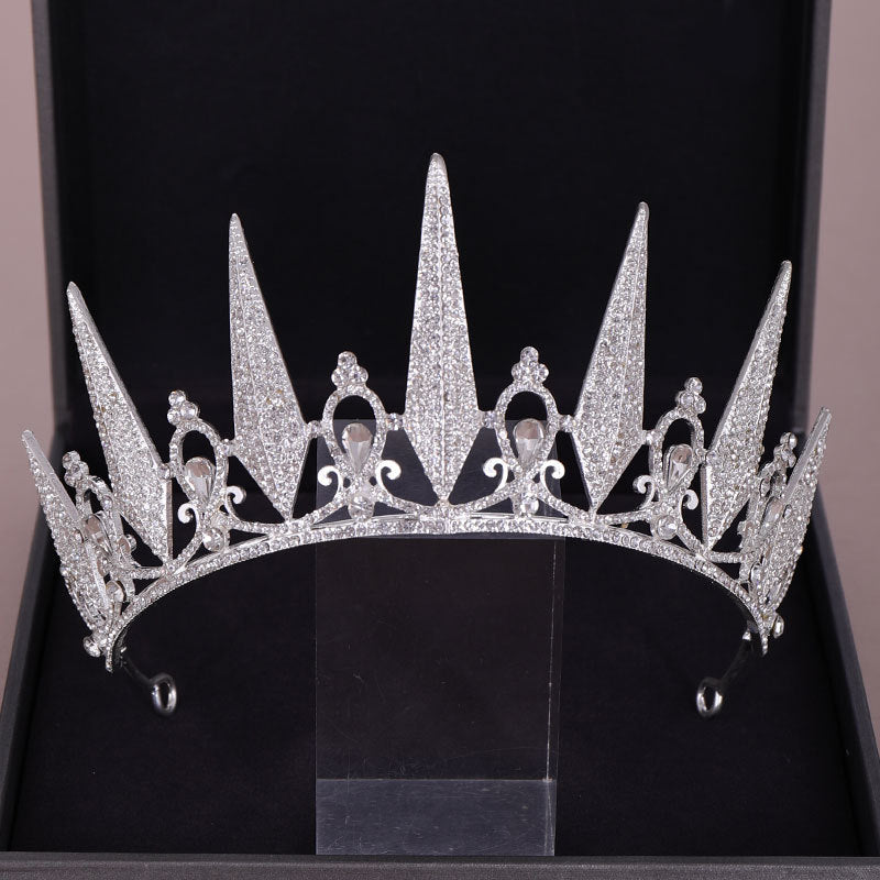 Bridal Crystal Crown Headband Wedding Dress Accessories