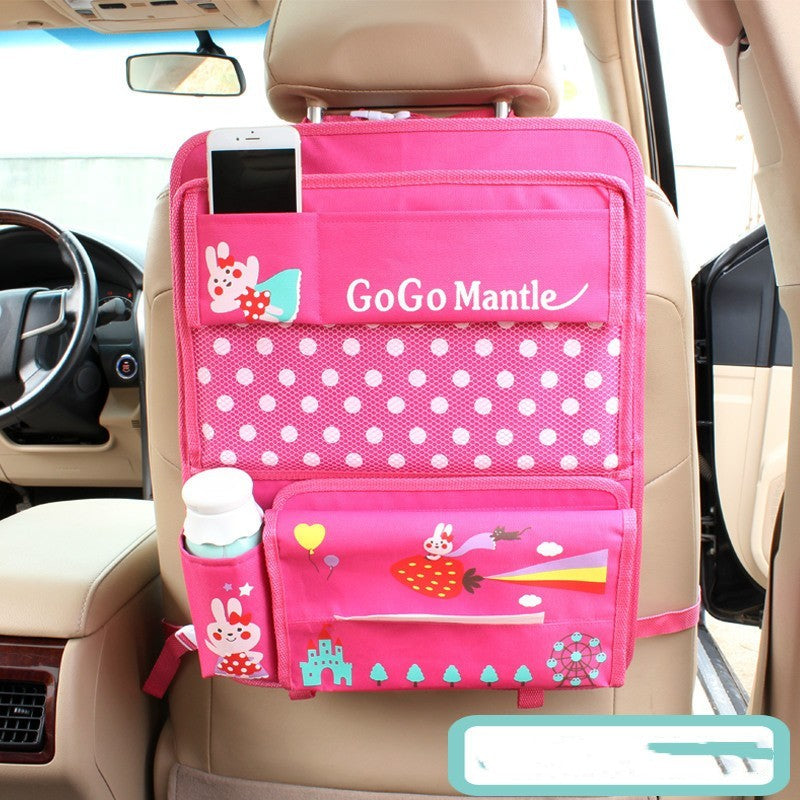 Cute Shopping Car Dining Table Hanging Bag