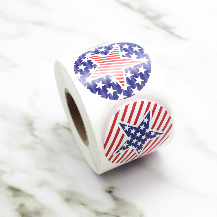US Independence Day Vote Election Sticker