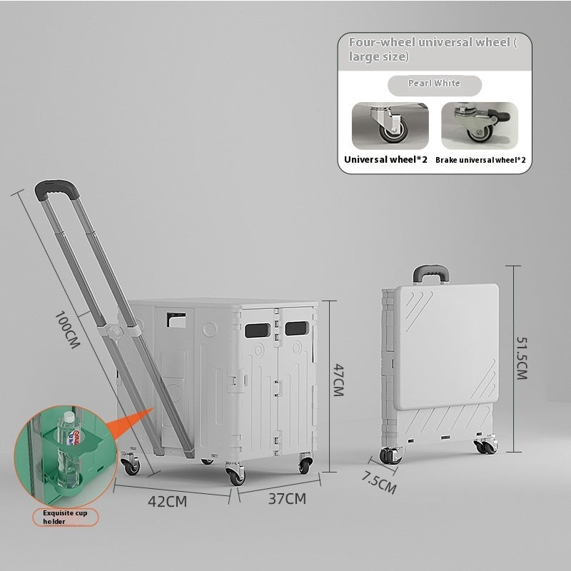 Shopping Luggage Trolley Express Trolley Foldable Shopping