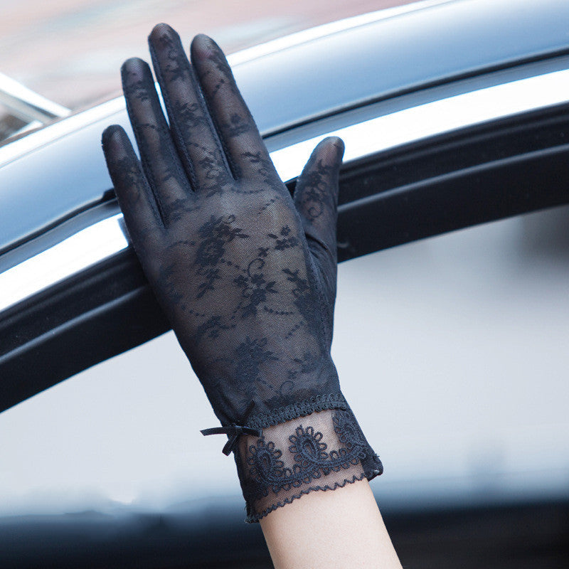 Gloves Female UV Protection Ice Silk Gloves