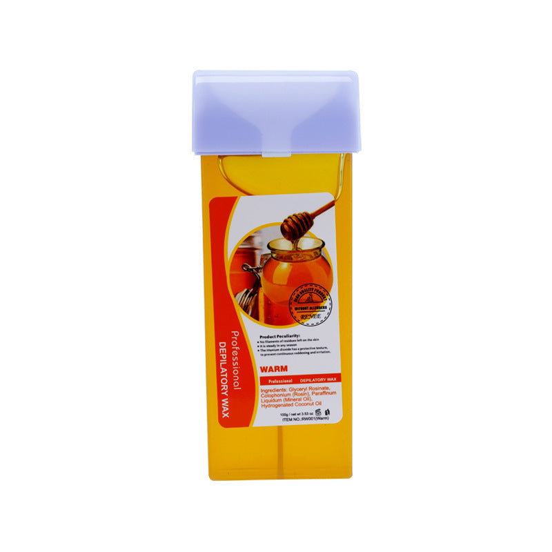 100g DEPILATORY Honey WAX Block WAX Strip DEPILATORY WAX Portable Test Roller
