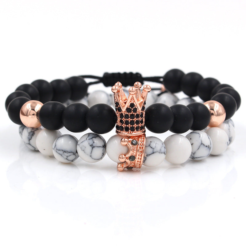 Crown White Pine Crown Bracelet
