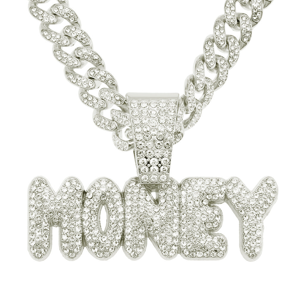 Exaggerated Punk Personality Wide Cuban Chain Clavicle