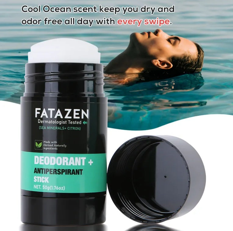 Vegan Deodorant Antiperspirant Stick Body Glide Herbal Sweat Deodor Balm Sea Minerals Citron Deodorant Stick