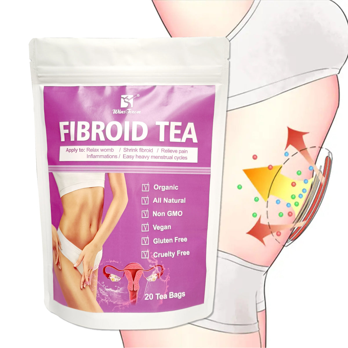 Herbal Tea Fibroid Tea Bag