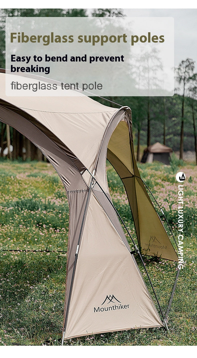 Campsite Dome Canopy Sunshade Ventilation