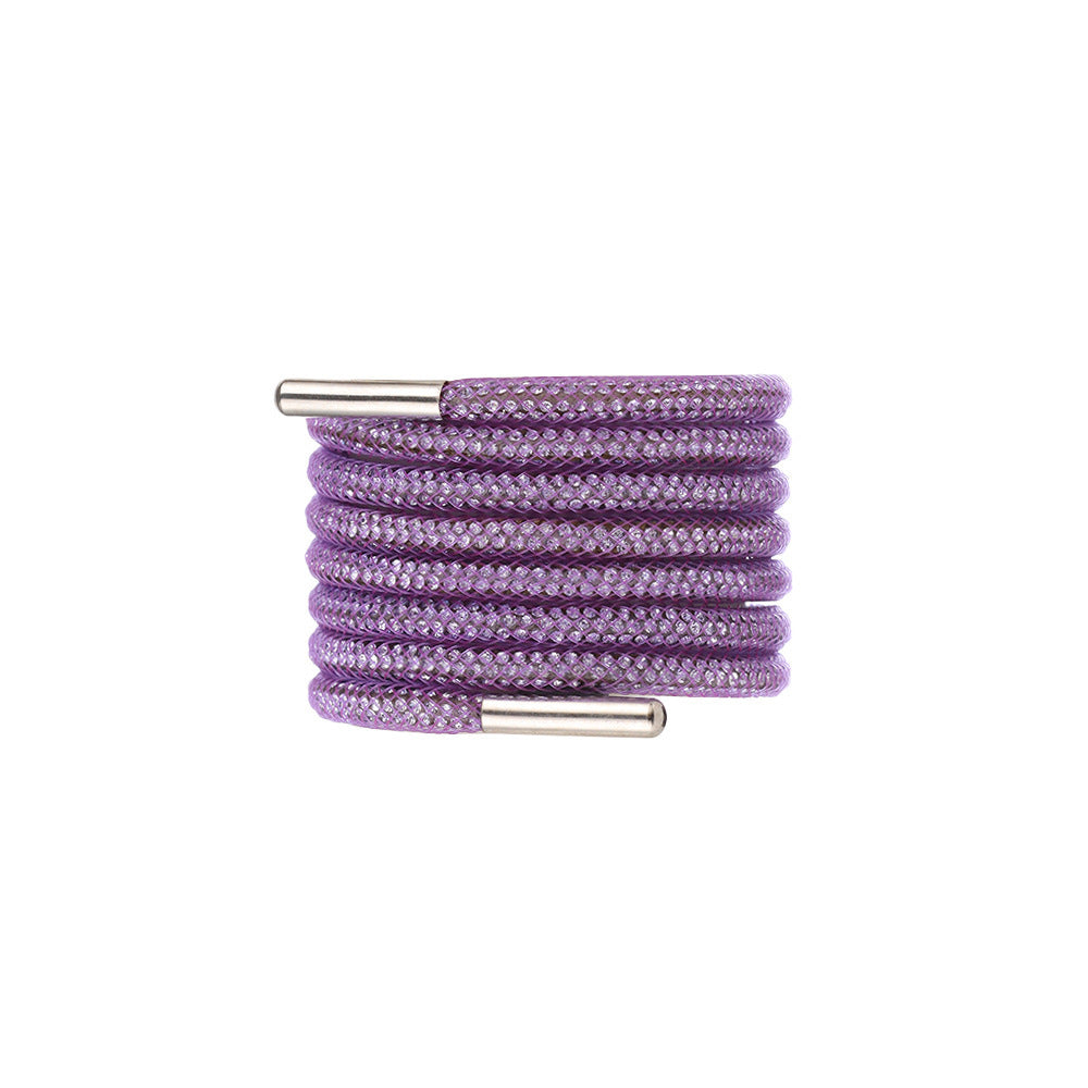 1PC Rhinestone Shoelaces Casual Sneaker Round Shoe Laces
