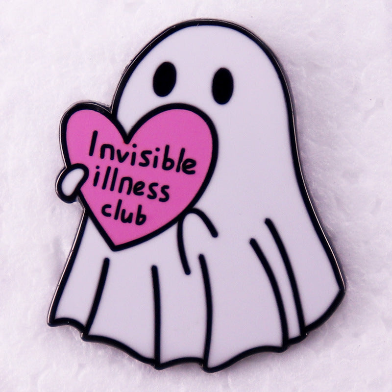 Fashion Personality Ghost Badge Brooch Accessories