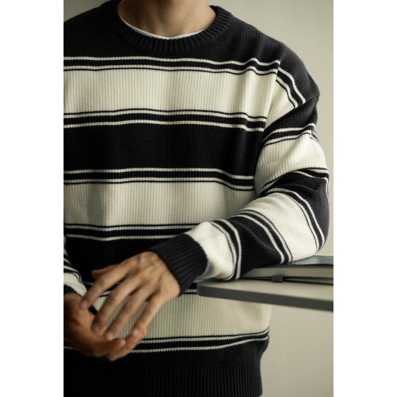 Loose Trendy Knitwear Top For Men