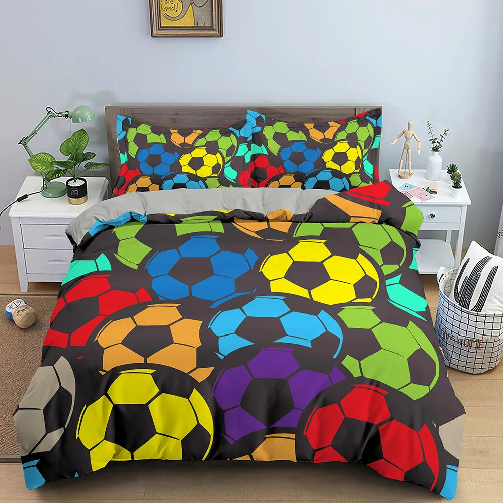 3D Bedding Suit Quilt Cover Pillowcase