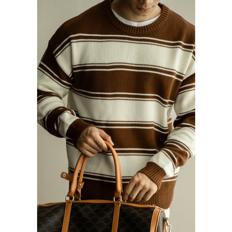 Loose Trendy Knitwear Top For Men