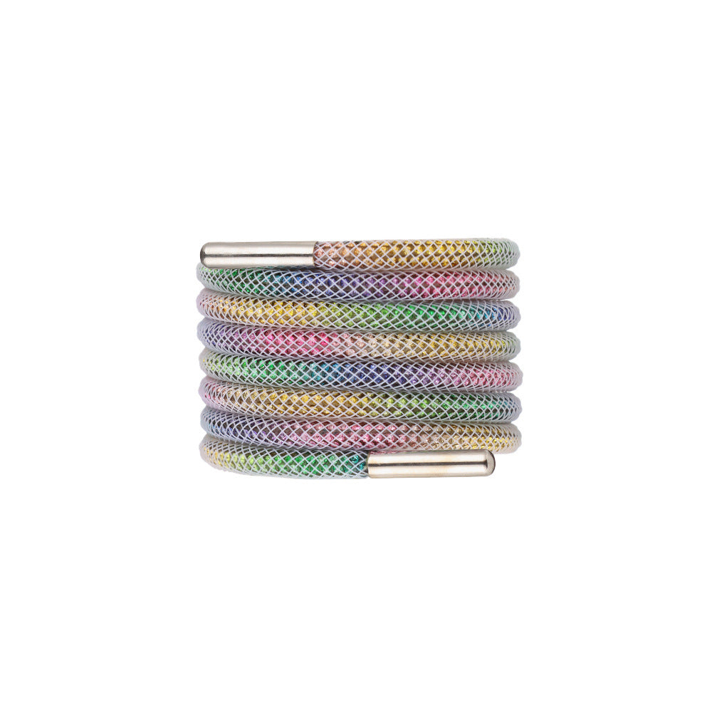 1PC Rhinestone Shoelaces Casual Sneaker Round Shoe Laces