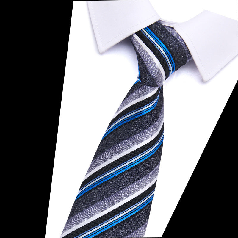 Men's Business Tie Wear Professional Suit Polyester Yarn