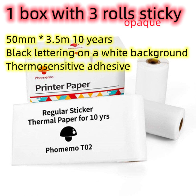 Portable Mini Thermal Label Printer Home Photo Printer Student Wrong Question Printer Bluetooth-Compatible Mini Label Printer Price Tag