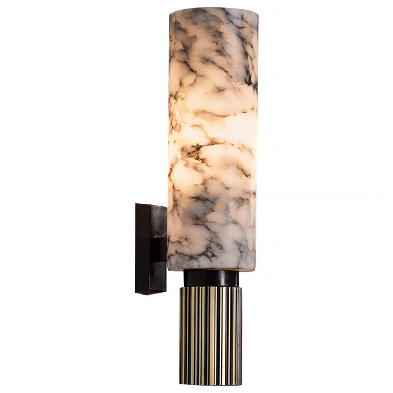 Marble Wall Lamp TV Background Wall Copper Bedside Lamp